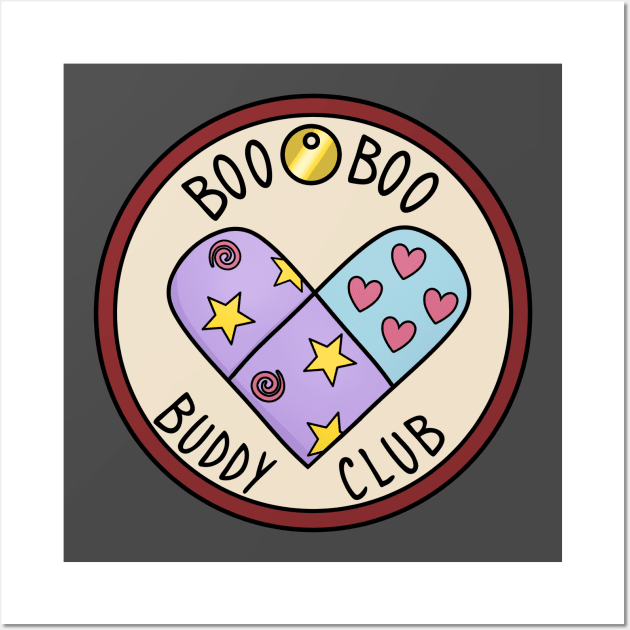 Boo Boo Buddy Club Wall Art by ChristaDoodles